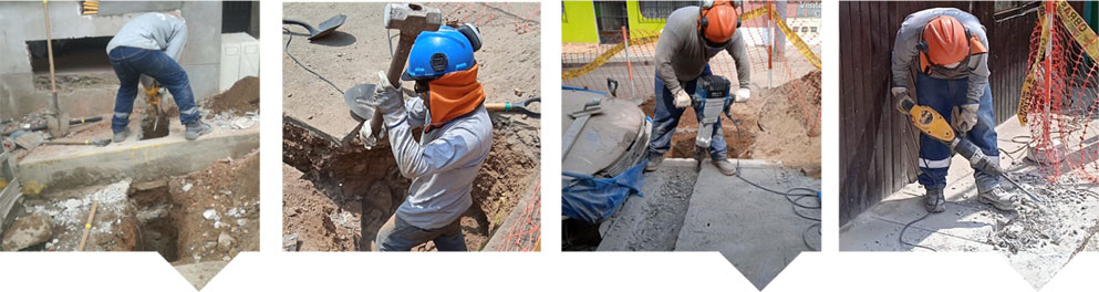 Construcción y mantenimiento de tuberias tc